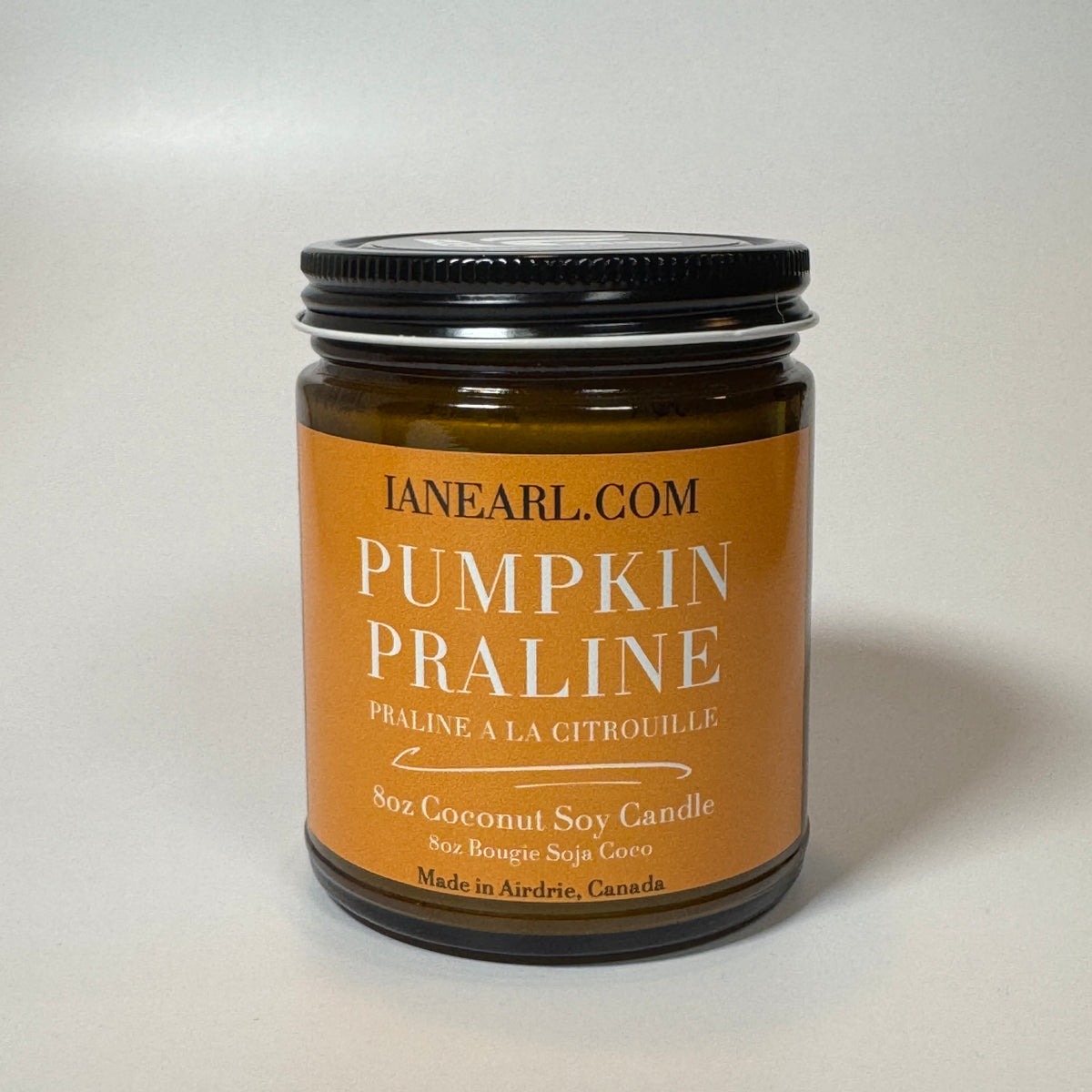 Pumpkin Praline - 8oz Coconut Soy Candle - Prismatic Ash Soap Co.