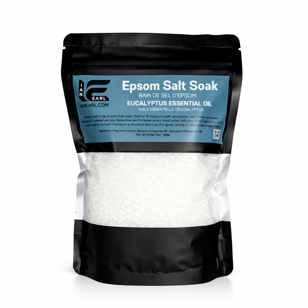 Epsom Salt Soak - Eucalyptus Essential Oil - Prismatic Ash Soap Co.
