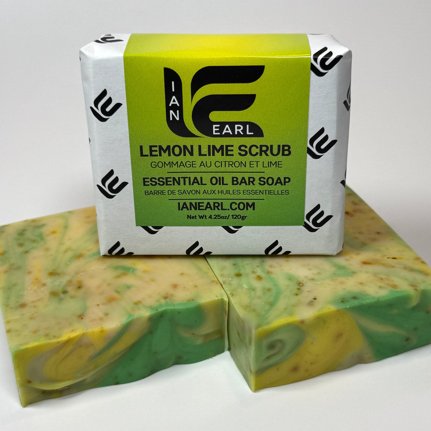 Lemon Lime Scrub - EO Scrub Bar Soap