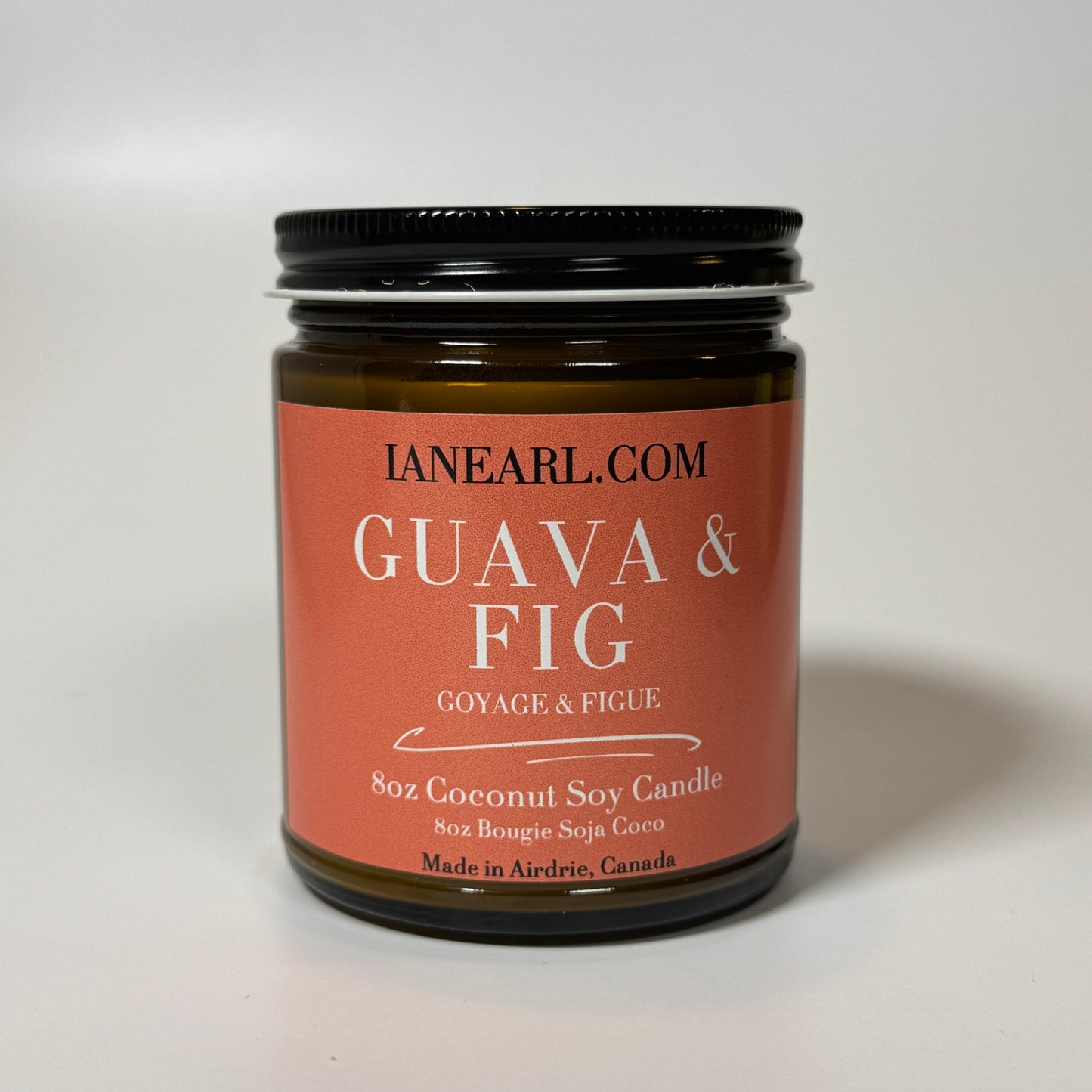 Guava & Fig - 8oz Coconut Soy Candle