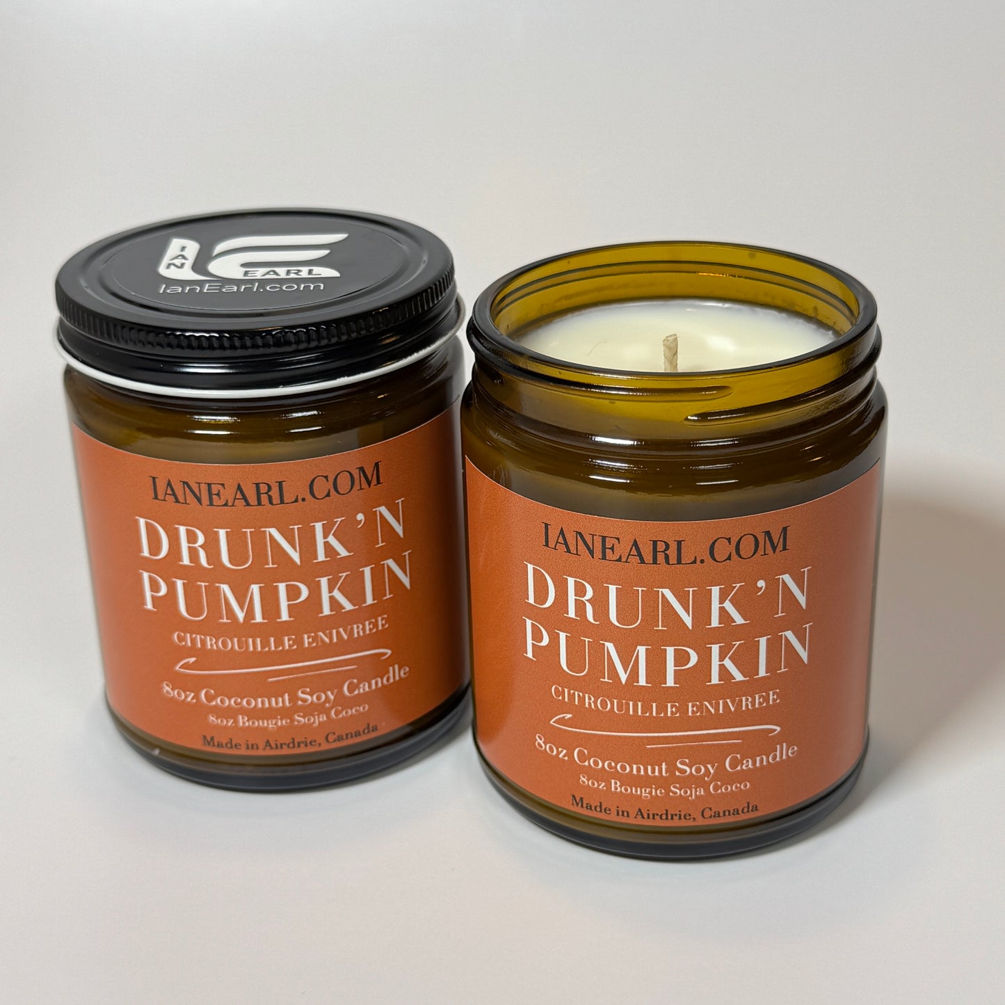 Drunk’n Pumpkin - 8oz Coconut Soy Candle