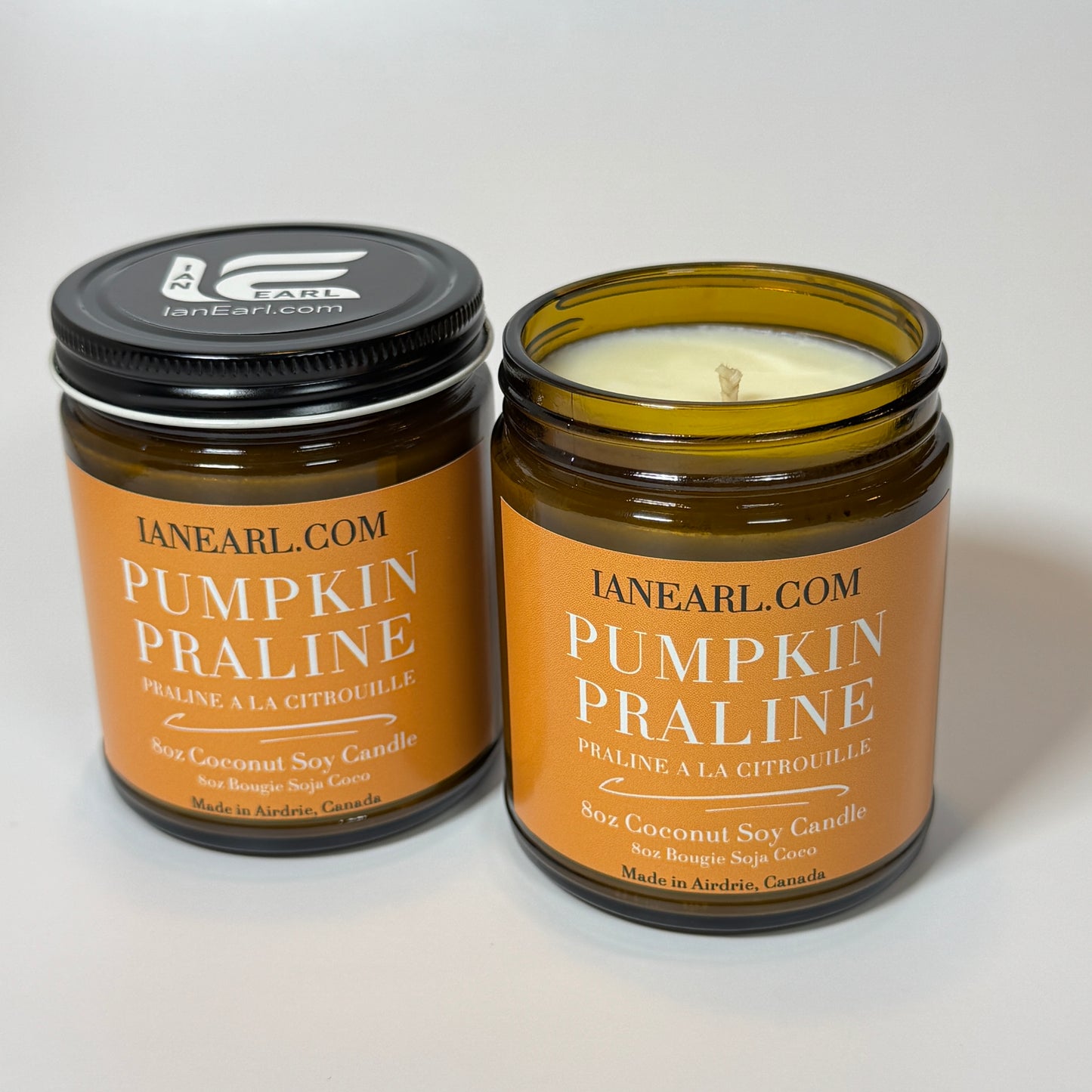 Pumpkin Praline - 8oz Coconut Soy Candle