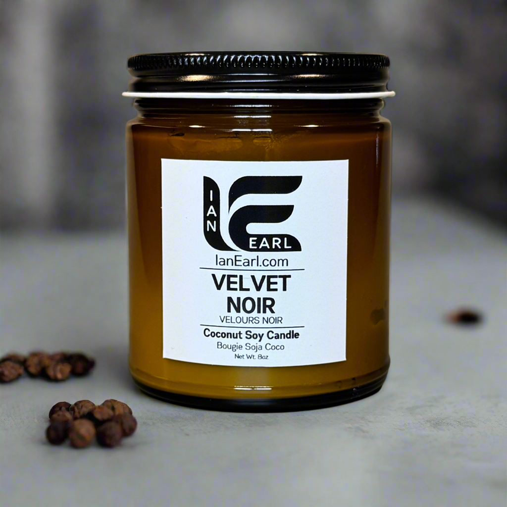 Velvet Noir - Coconut Soy Wax - 8oz Candle
