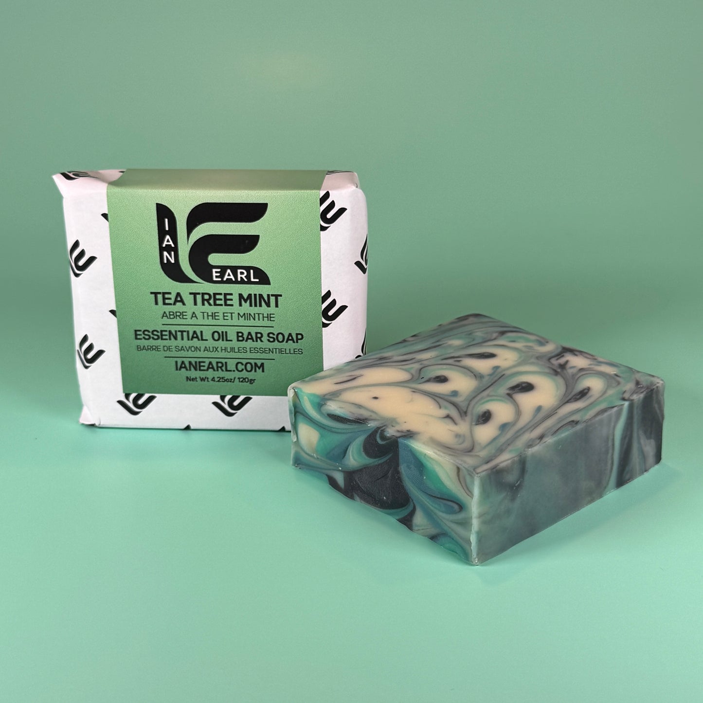 Tea Tree Mint - Essential Oil Bar Soap - Prismatic Ash Soap Co.