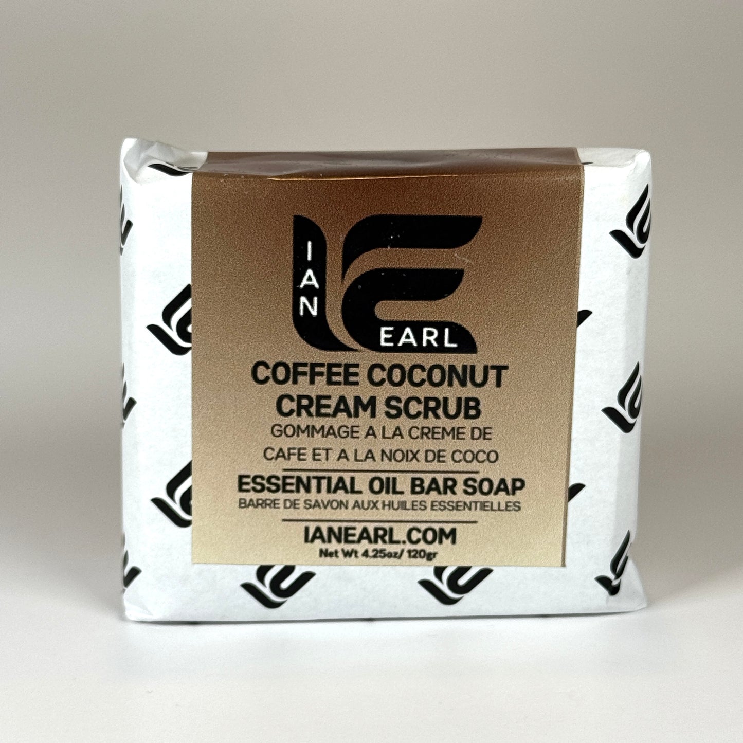 Coffee Coconut Cream Scrub Bar Soap