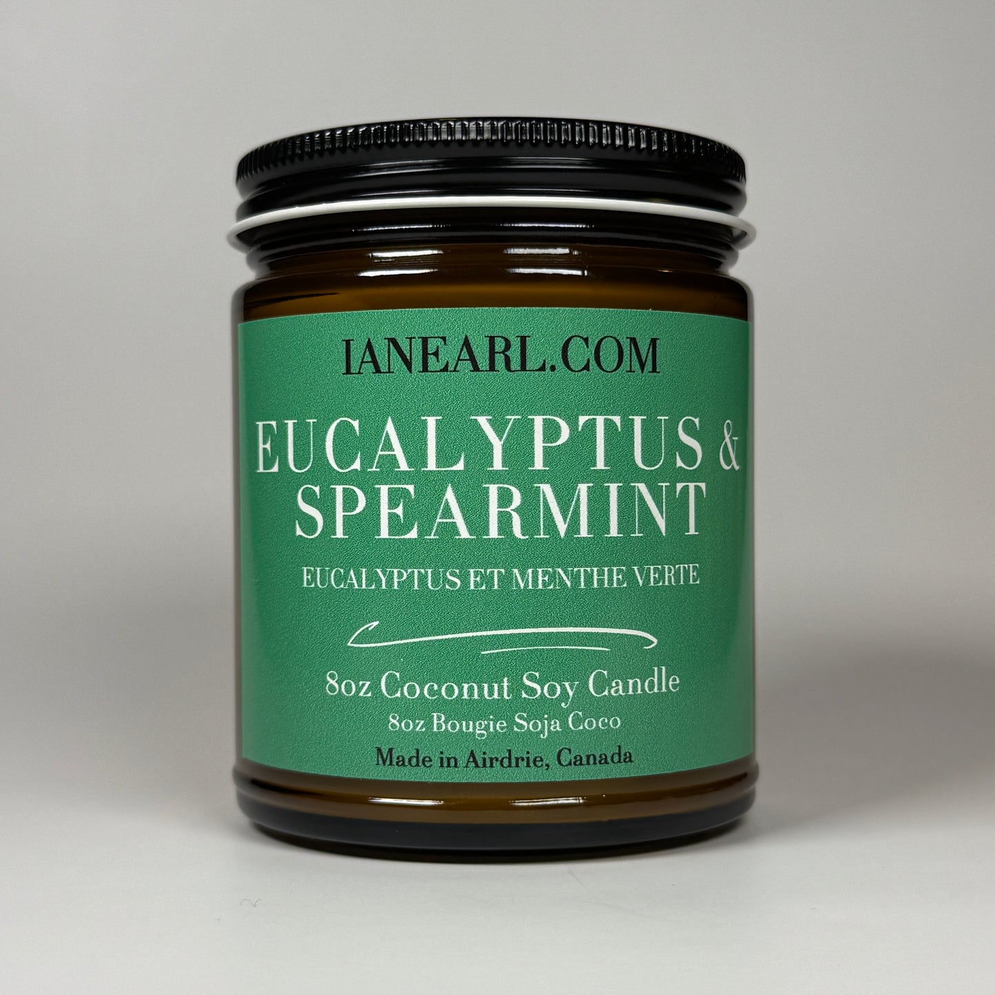 Eucalyptus & Spearmint - 8oz Coconut Soy Candle