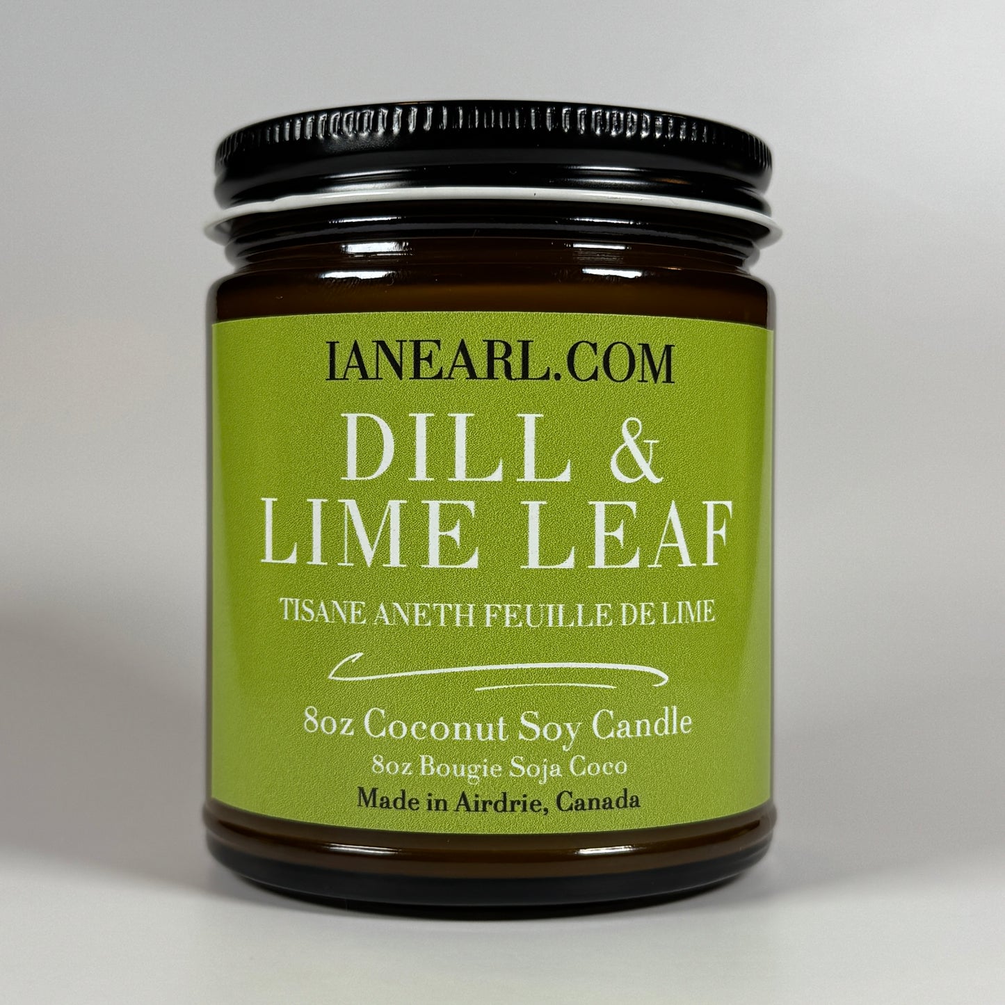 Dill & Lime Leaf - 8oz Coconut Soy Candle