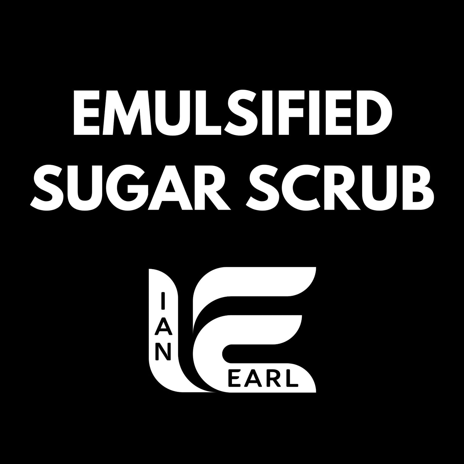 Emulsified Sugar Scrub