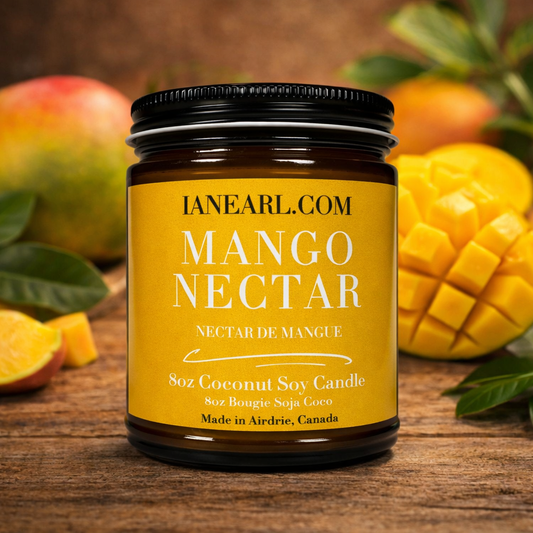 Mango Nectar - 8oz Coconut Soy Candle