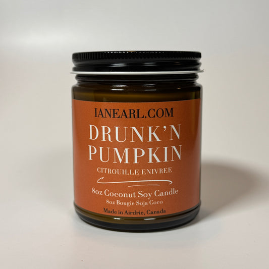 Drunk’n Pumpkin - 8oz Coconut Soy Candle