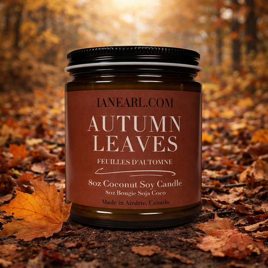 Autumn Leaves - 8oz Coconut Soy Candle - Prismatic Ash Soap Co.
