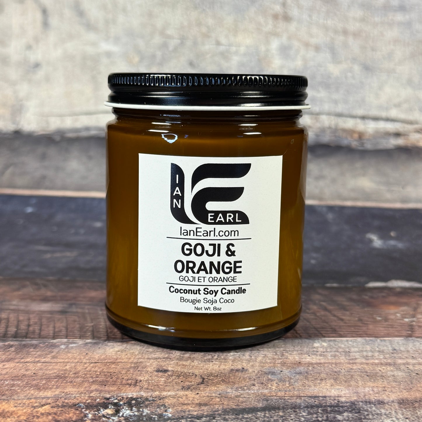 Goji & Orange - Coconut Soy Wax - 8oz Candle