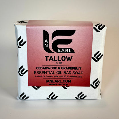 Tallow - Cedarwood & Grapefruit - Essential Oil Bar Soap