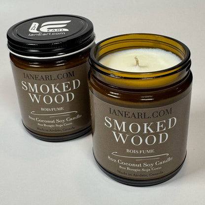 Smoked Wood - 8oz Coconut Soy Candle