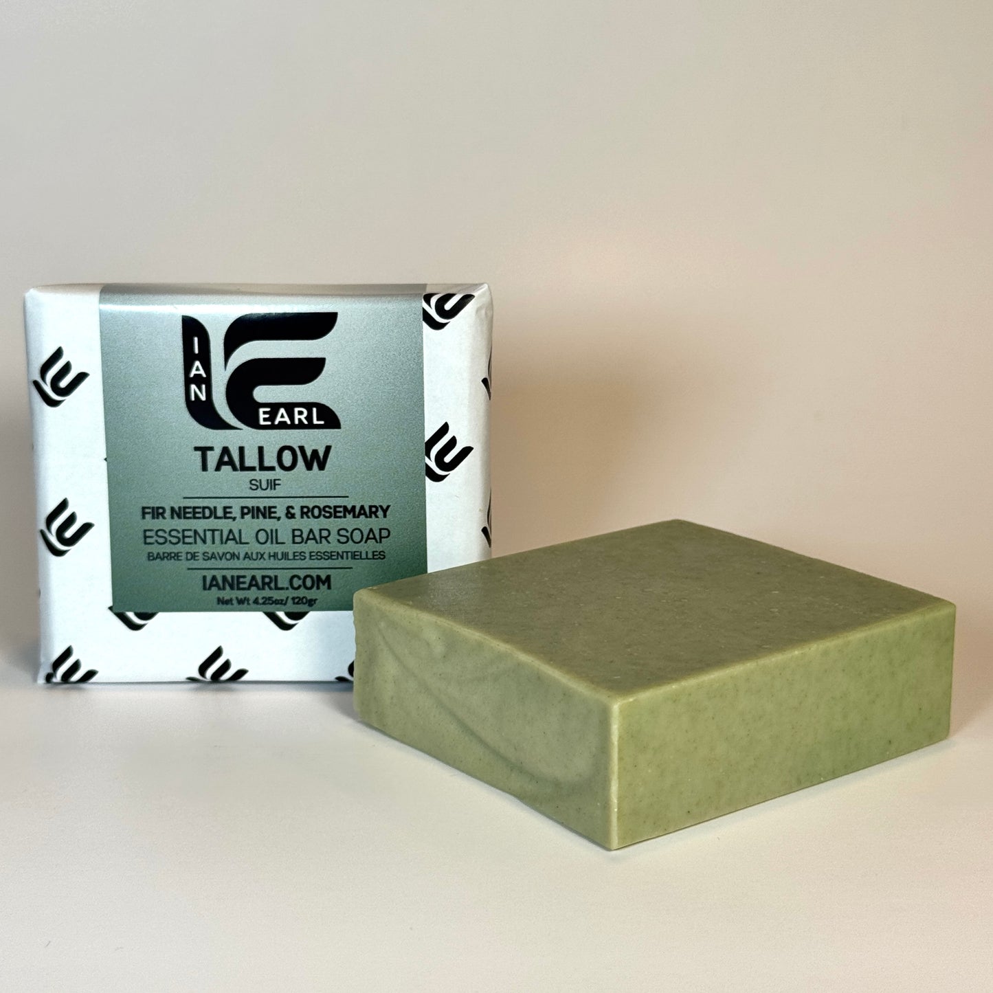 Tallow - Fir Needle, Pine, & Rosemary - Essential Oil Bar Soap