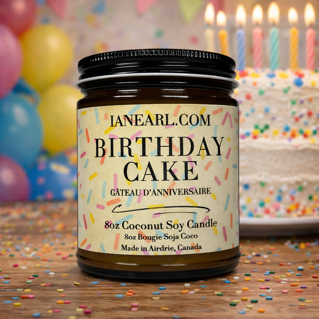 Birthday Cake - 8oz Coconut Soy Candle