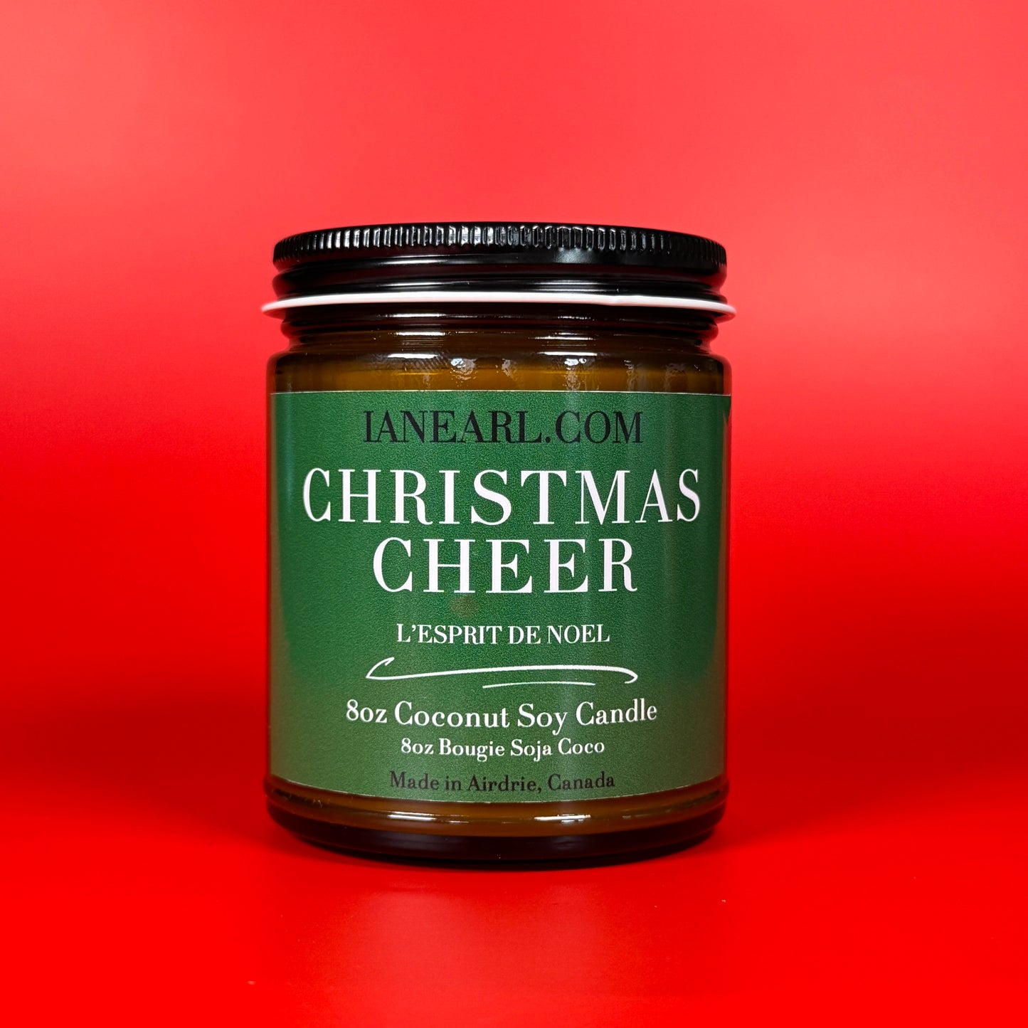 Christmas Cheer - 8oz Coconut Soy Candle