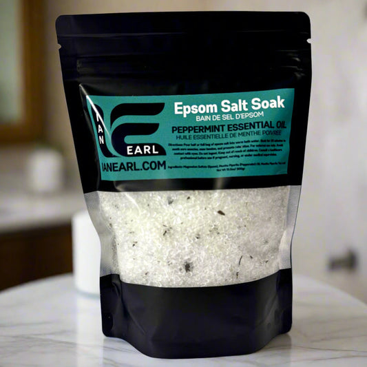 Epsom Salt Soak - Peppermint Essential Oil