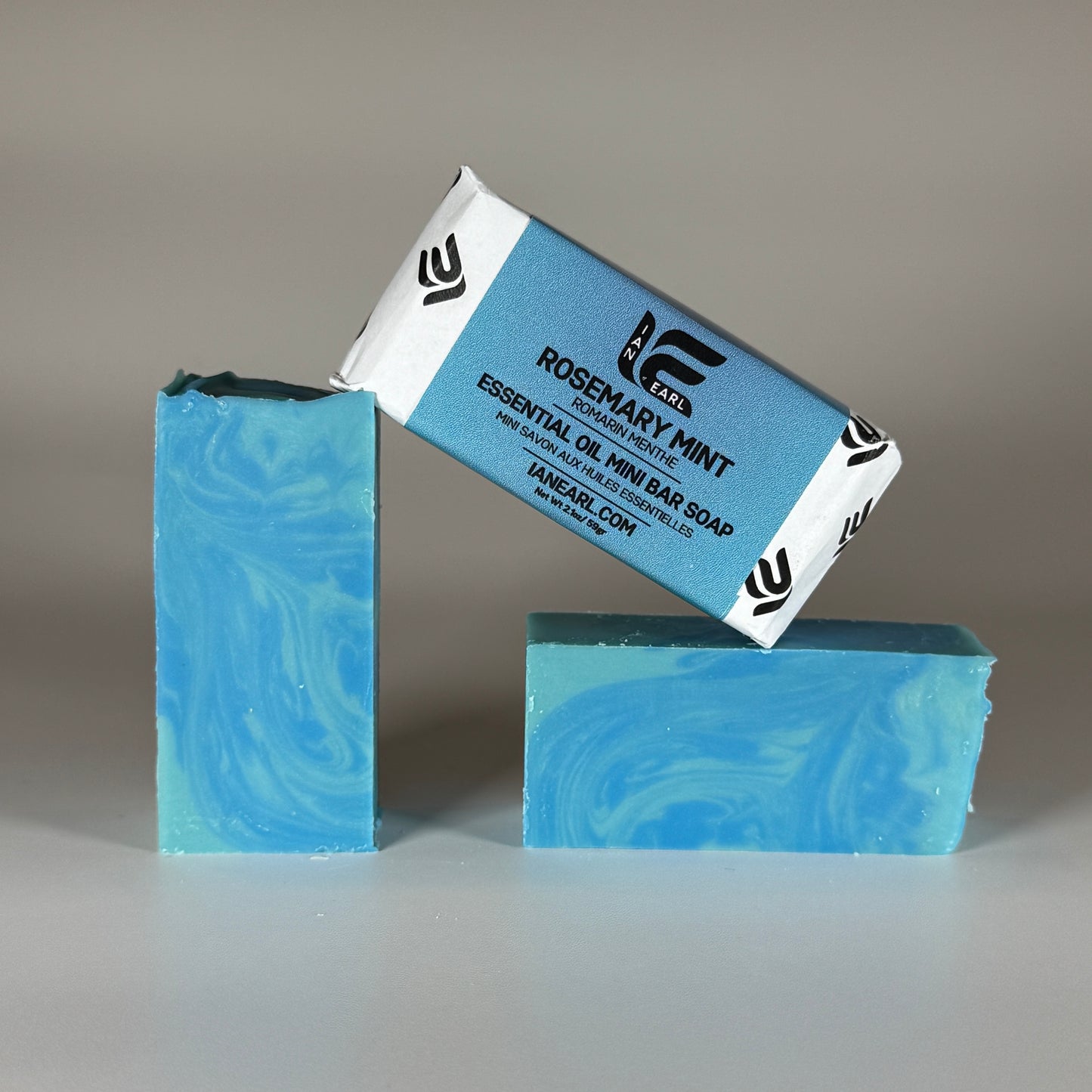 Gift Box - 4 Mini Bar Soaps - REFRESH Collection with Soap Saver Bag