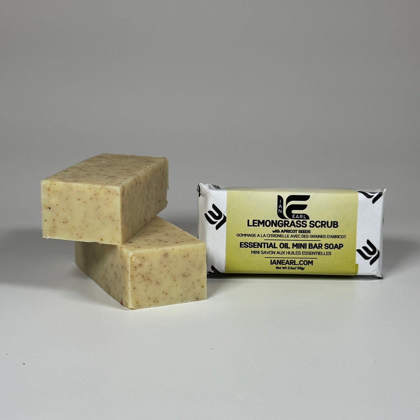 Gift Box - 4 Mini Bar Soaps - RESTORE Collection with Soap Saver Bag - Prismatic Ash Soap Co.