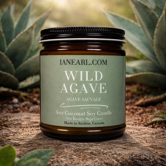 Wild Agave - 8oz Coconut Soy Candle - Prismatic Ash Soap Co.