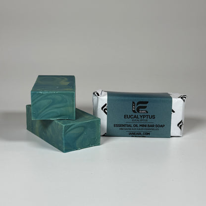 Gift Box - 4 Mini Bar Soaps - RESTORE Collection with Soap Saver Bag - Prismatic Ash Soap Co.