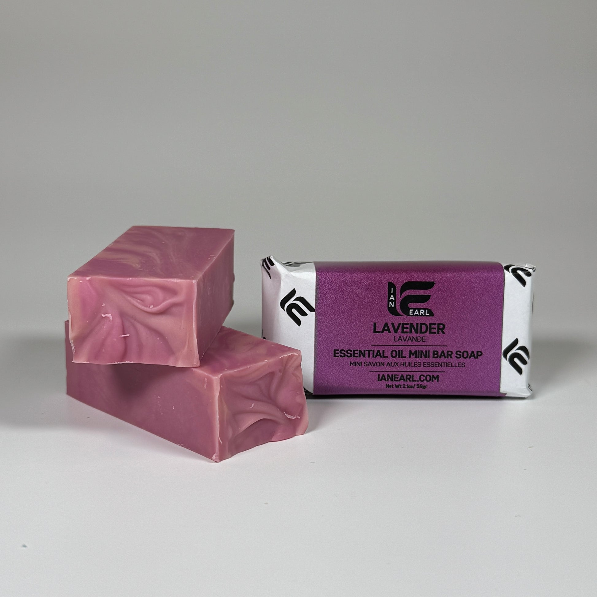 Gift Box - 4 Mini Bar Soaps - RESTORE Collection with Soap Saver Bag - Prismatic Ash Soap Co.