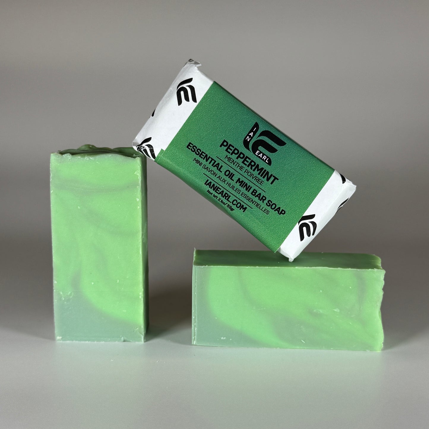 Gift Box - 4 Mini Bar Soaps - REFRESH Collection with Soap Saver Bag