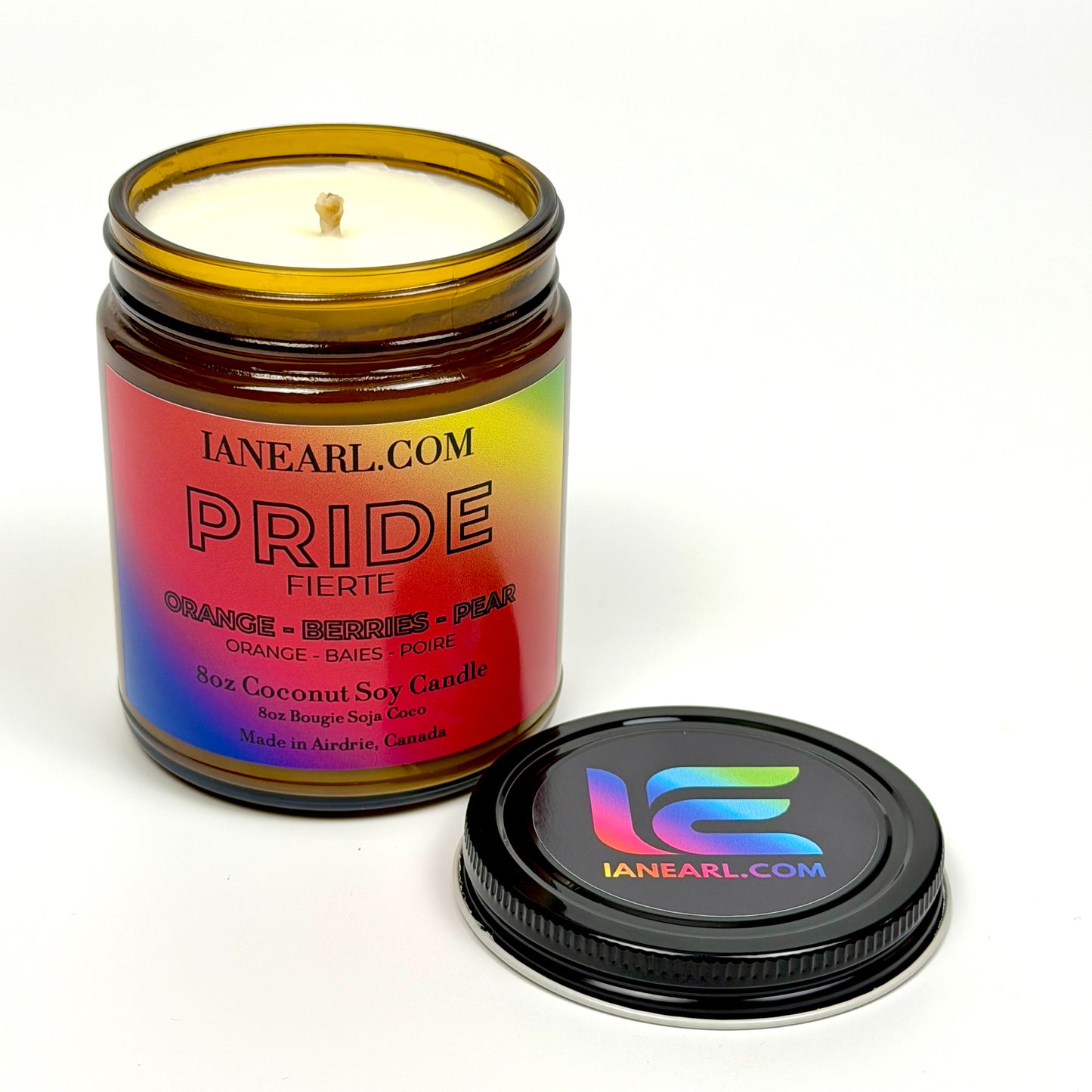 Pride Candle - Orange, Berries, & Pear