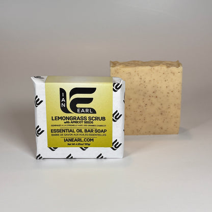 Lemongrass Scrub - EO Scrub Bar Soap