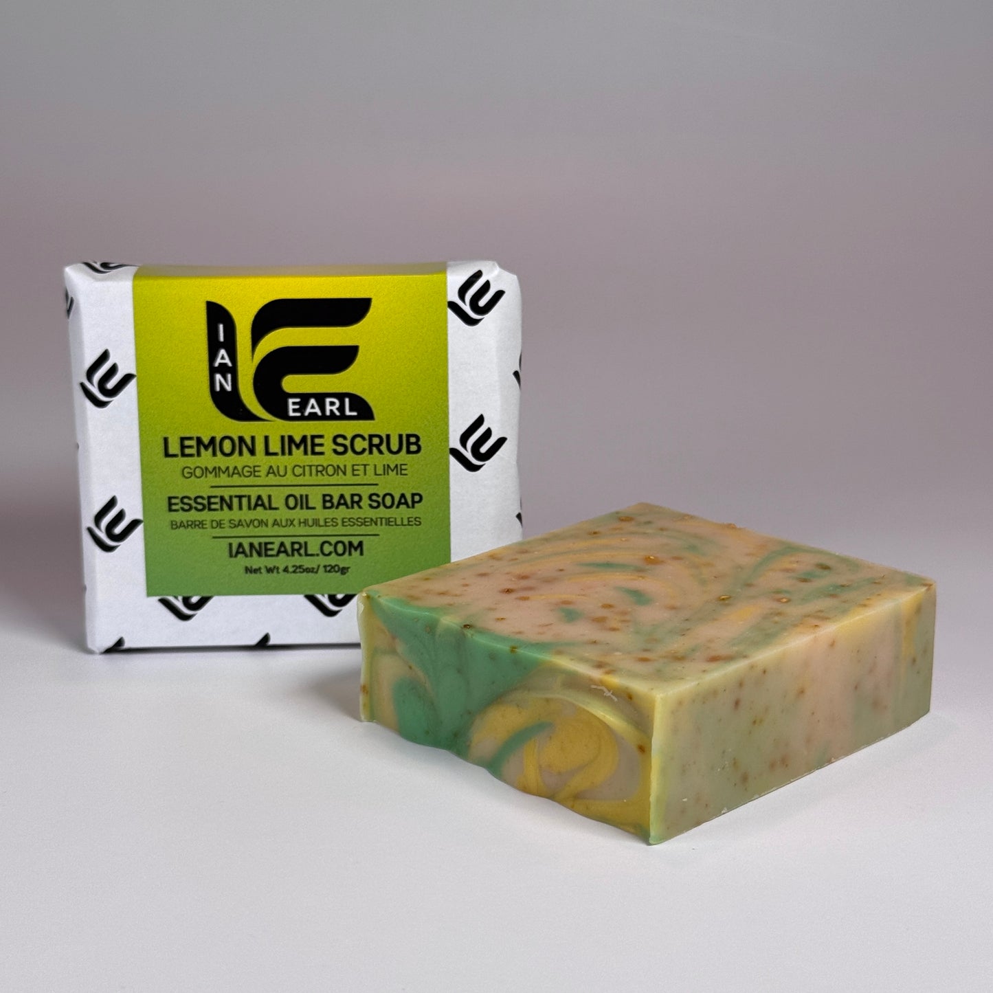 Lemon Lime Scrub - EO Scrub Bar Soap