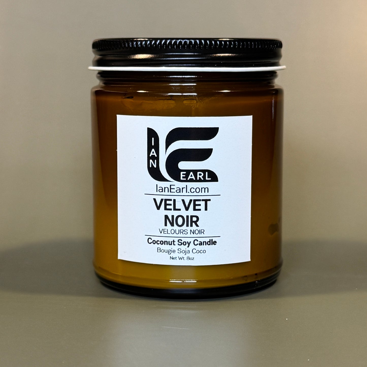 Velvet Noir - Coconut Soy Wax - 8oz Candle