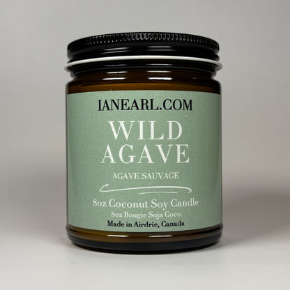 Wild Agave - 8oz Coconut Soy Candle - Prismatic Ash Soap Co.