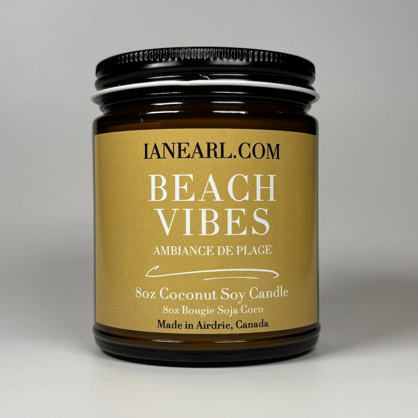 Beach Vibes - 8oz Coconut Soy Candle - Prismatic Ash Soap Co.