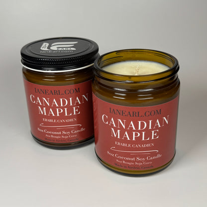 Canadian Maple - 8oz Coconut Soy Candle