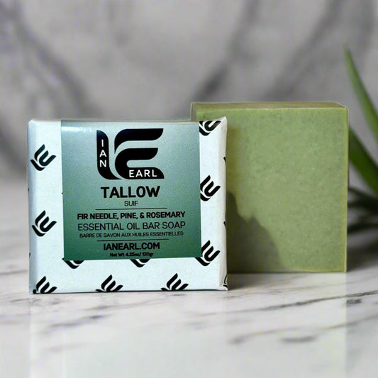 Tallow bar soap - fir needle, pine, rosemary